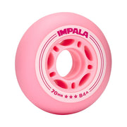 Impala Lightspeed Bubblegum Pink Inline Wheels 70mm 84A - Lucky Skates