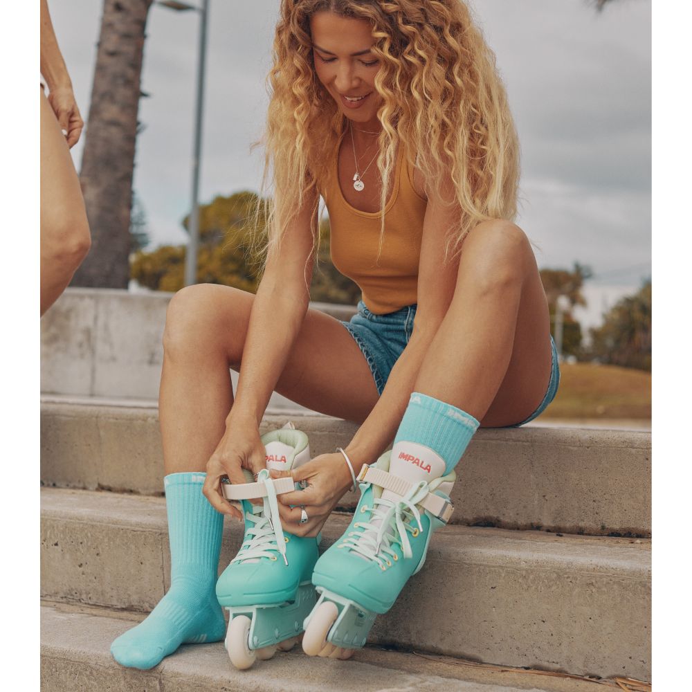 Impala Lightspeed Seafoam Blue Aqua Inline Skates - Lucky Skates 