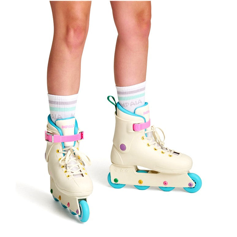 Impala Lightspeed Vanilla Sprinkle Inline Skates - Lucky Skates