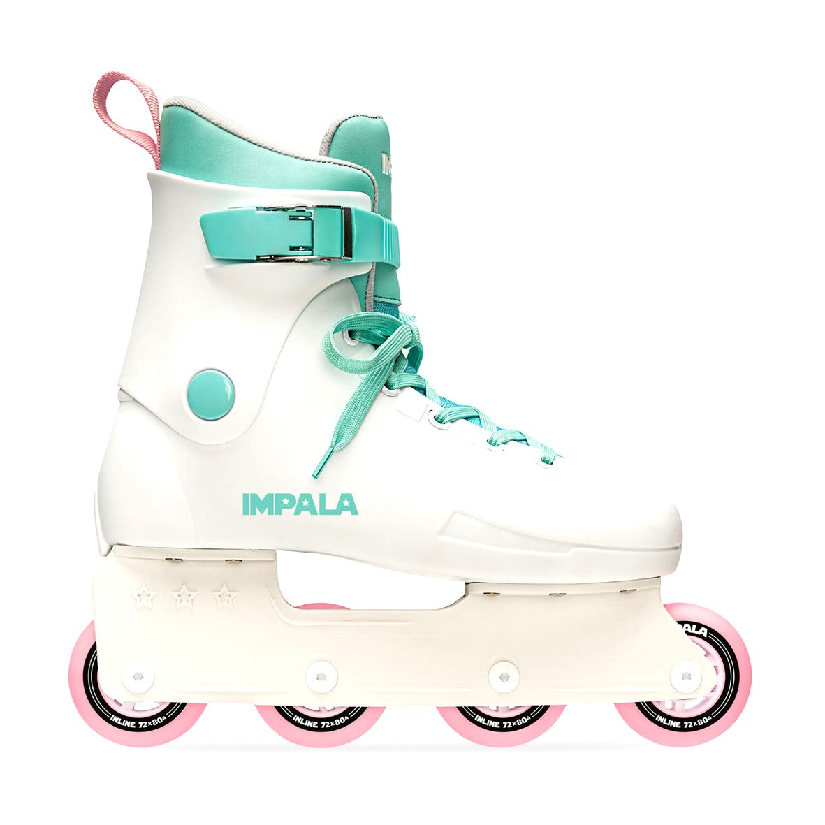 Impala Lightspeed White Inline Skates - Lucky Skates