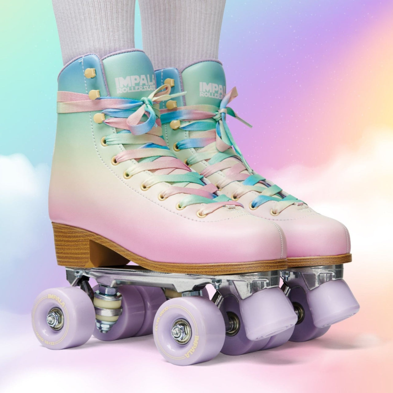 rainbow quad skates 