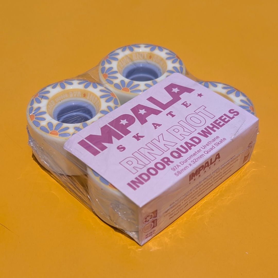 Impala Rink Riot Roller Skate Wheels 97A - 4 pack - Lucky Skates 