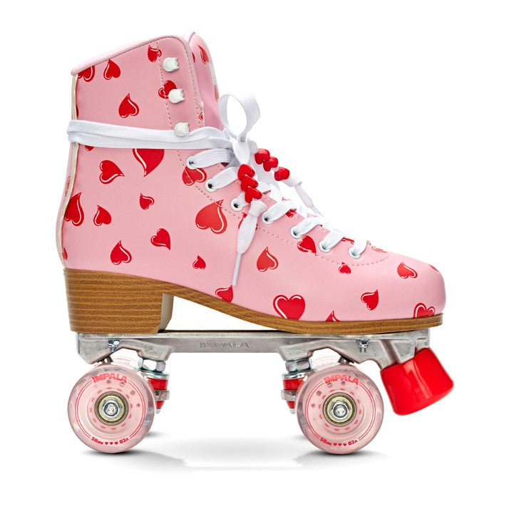 Falling Hearts Impala Roller Skates - Lucky Skates