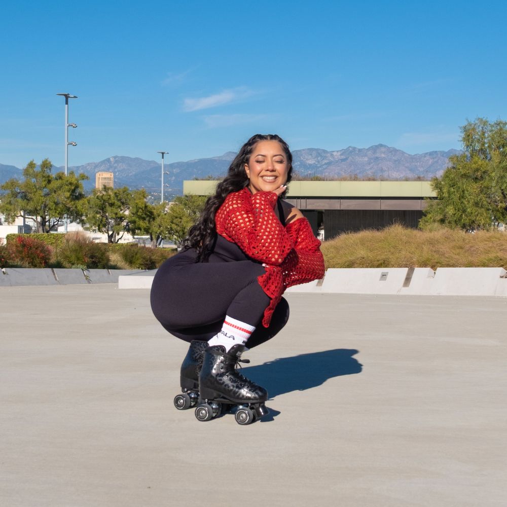 Impala Roller Skates Black Leopard Print - Lucky Skates 