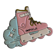 Impala Inline Skate Rollerblade Enamel Label Pin - Lucky Skates