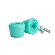 Impala Roller Skates Bolt On Toe Stops Brakes Aqua Green - Lucky Skates 