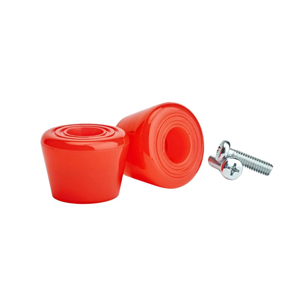 Impala Roller Skates Bolt On Toe Stops Brakes Red - Lucky Skates 