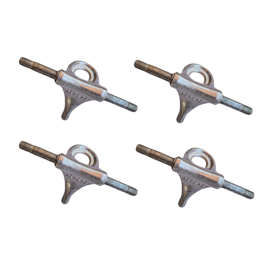 Impala replacemnet Quad Roller Skate Metal Trucks - 4 Pack - Lucky Skates