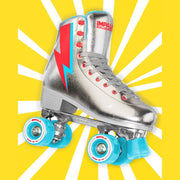 Argentum Impala Roller Skates Metallic Silver - Lucky Skates