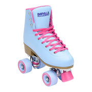 Impala High Top retro Blue Raspberry Roller Skates Blue Pink - Lucky Skates 