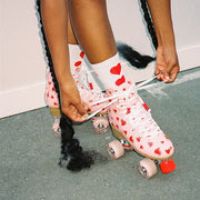 Falling Hearts Impala Roller Skates - Lucky Skates