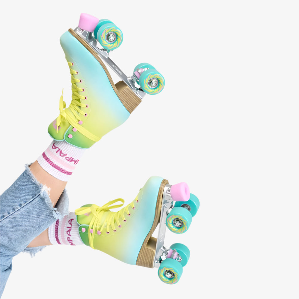 Impala Lime Spritzer Green Ombre Roller Skates - Lucky Skates