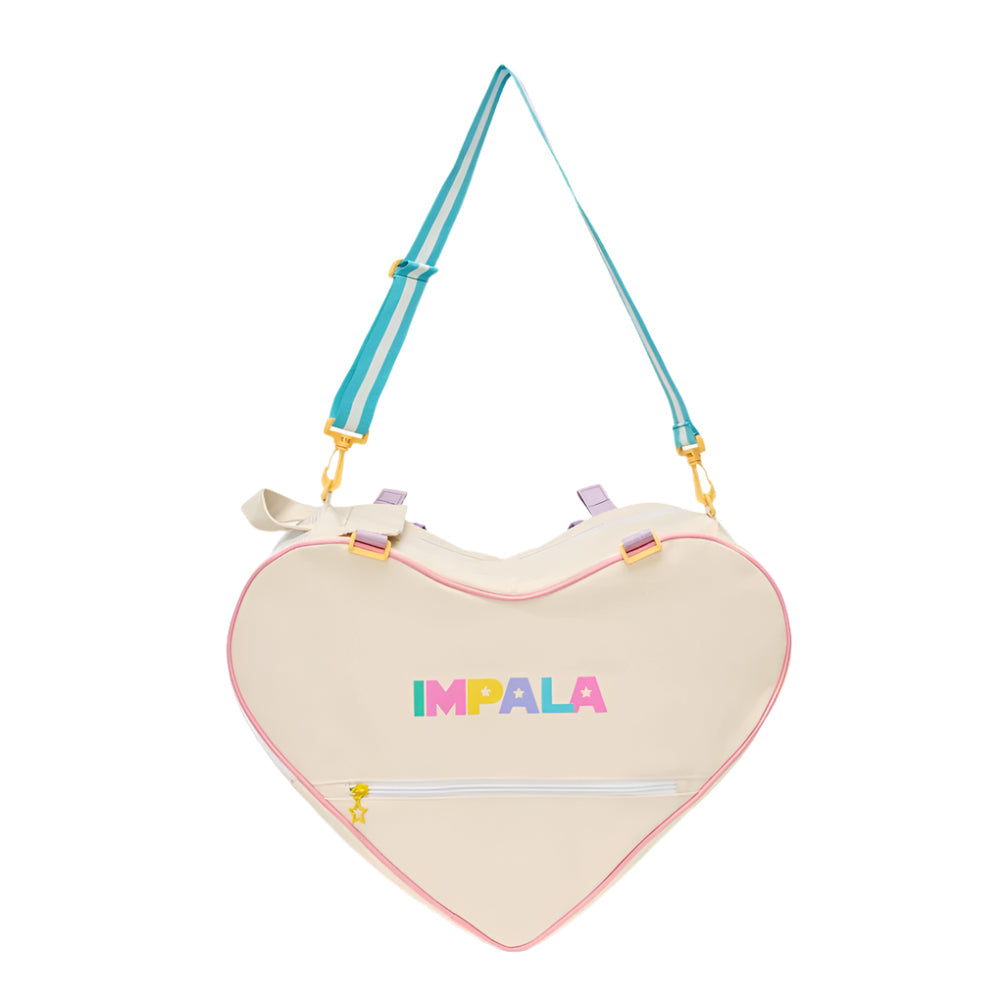 Impala Heart Shaped Roller Skate Rollerblade Skate Bag Vanilla Sprinkle Cream - Lucky Skates
