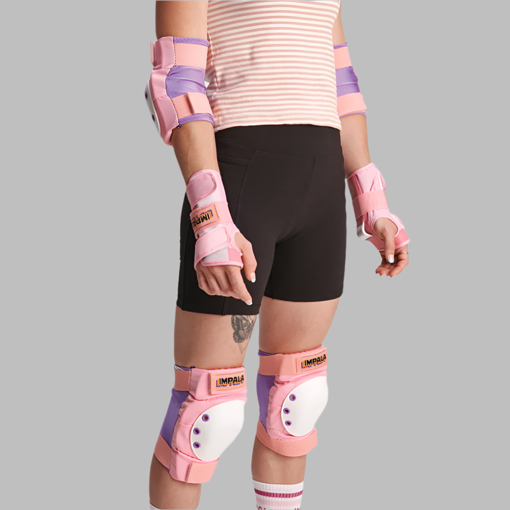 Impala Padding Set Pink - Lucky Skates