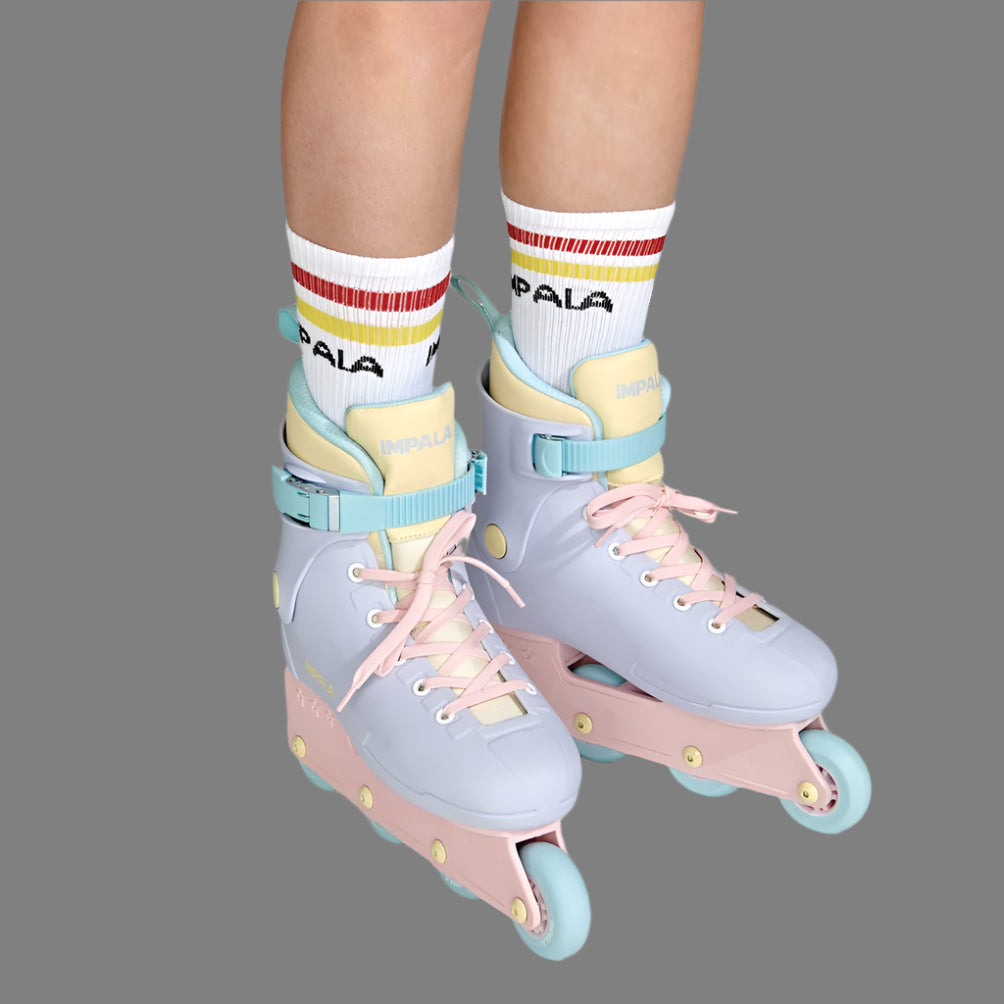 Impala Stripe Skate Socks - 3 pack