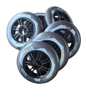 IQON Access 110mm Dark Grey Inline Wheel 85A - 6 Pack - Lucky Skates