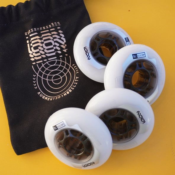 IQON Access Inline Wheel 76mm 85A - 4 Pack - Lucky Skates