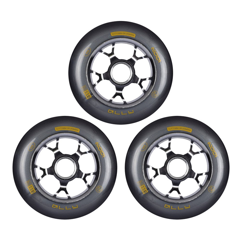 IQON Ally Inline Wheels 110mm 88A - 3 Pack - Lucky Skates