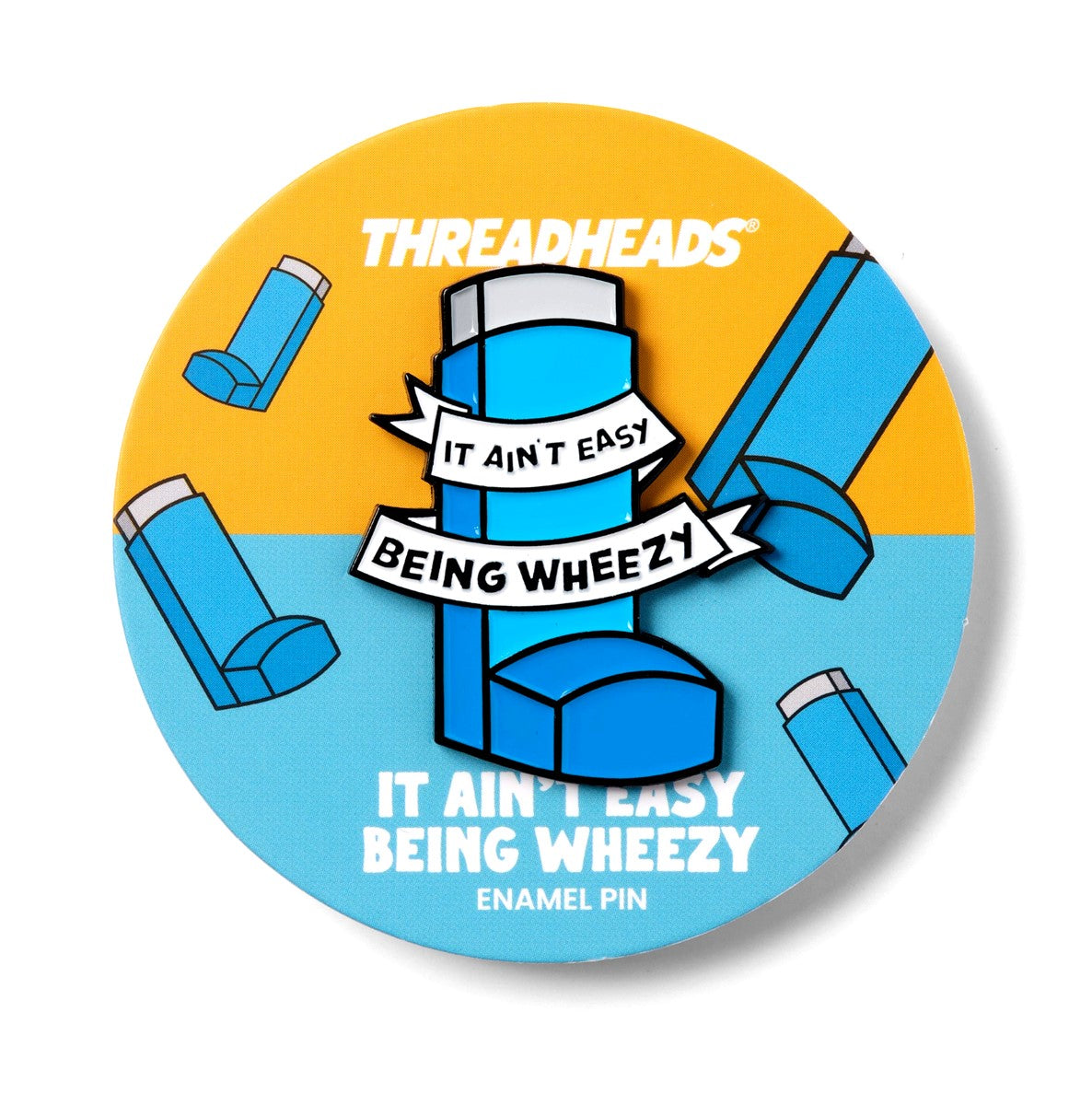 Threadheads It Aint Easy Being Wheezy Pin - Lucky Skates