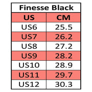 Jackson Finesse Black Roller Skate Size Chart - Lucky Skates