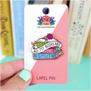 Jubly Umph All My Books are Smut Pin - Lucky Skates