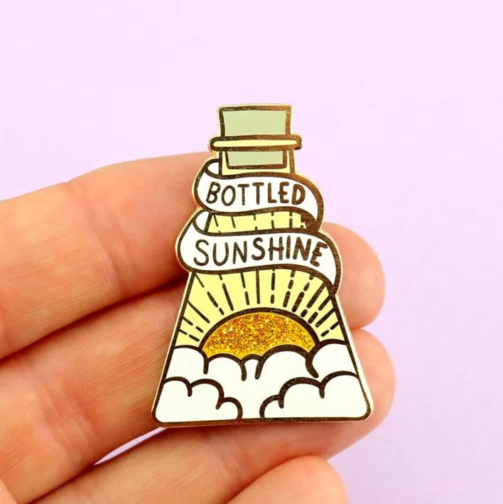 Jubly Umph Bottled Sunshine Pin - Lucky Skates