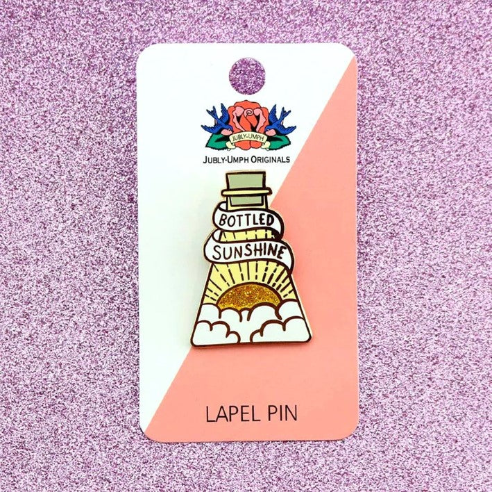 Bottled Sunshine Pin - Lucky Skates