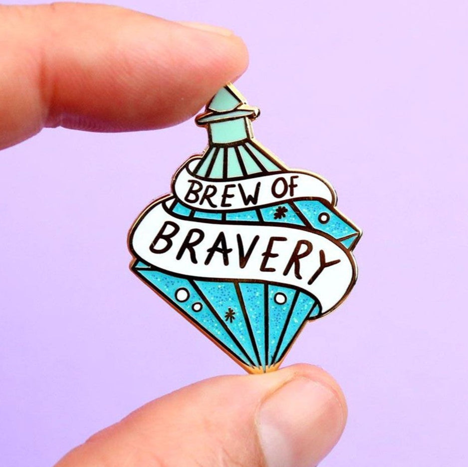 Jubly Umph Brew of Bravery Pin - Lucky Skates