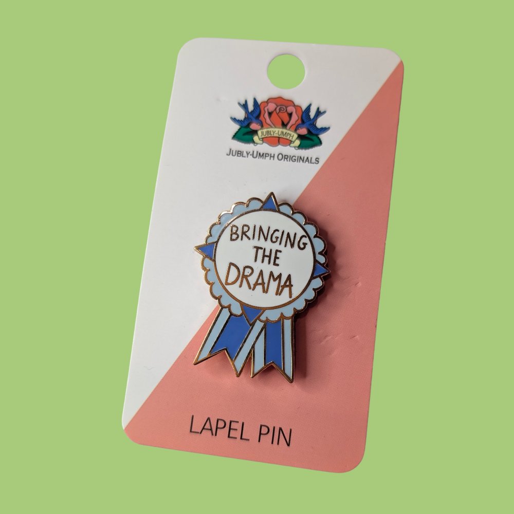 Jubly Umph Bringing The Drama Pin - Lucky Skates