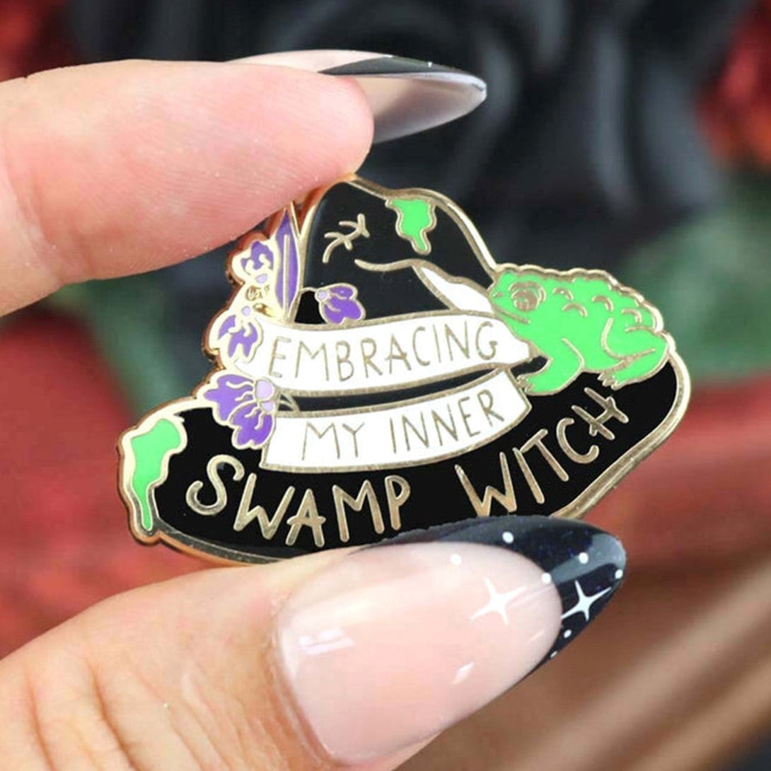 Jubly Umph Embracing My Inner Swamp Witch Pin - Lucky Skates