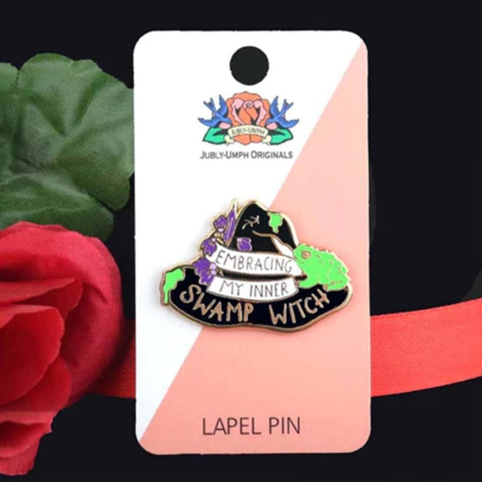 Embracing My Inner Swamp Witch Pin - Lucky Skates