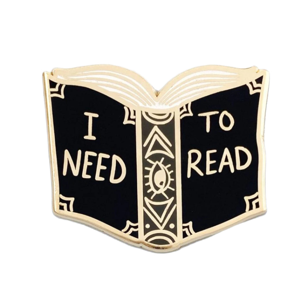 Jubly Umph I Need to Read Book Pin - Lucky Skates