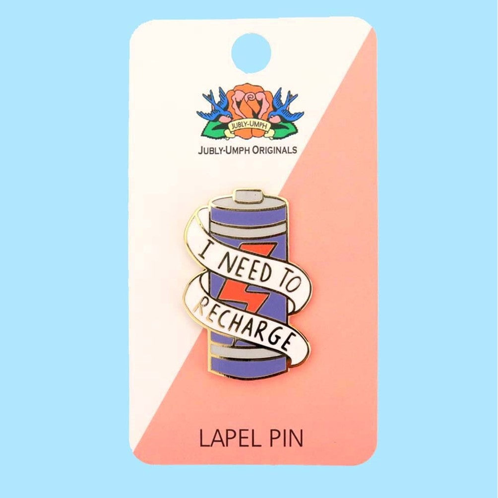 Jubly Umph I Need To Recharge Pin - Lucky Skates