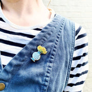 I'm A Delicate F*cking Flower Pin - Lucky Skates