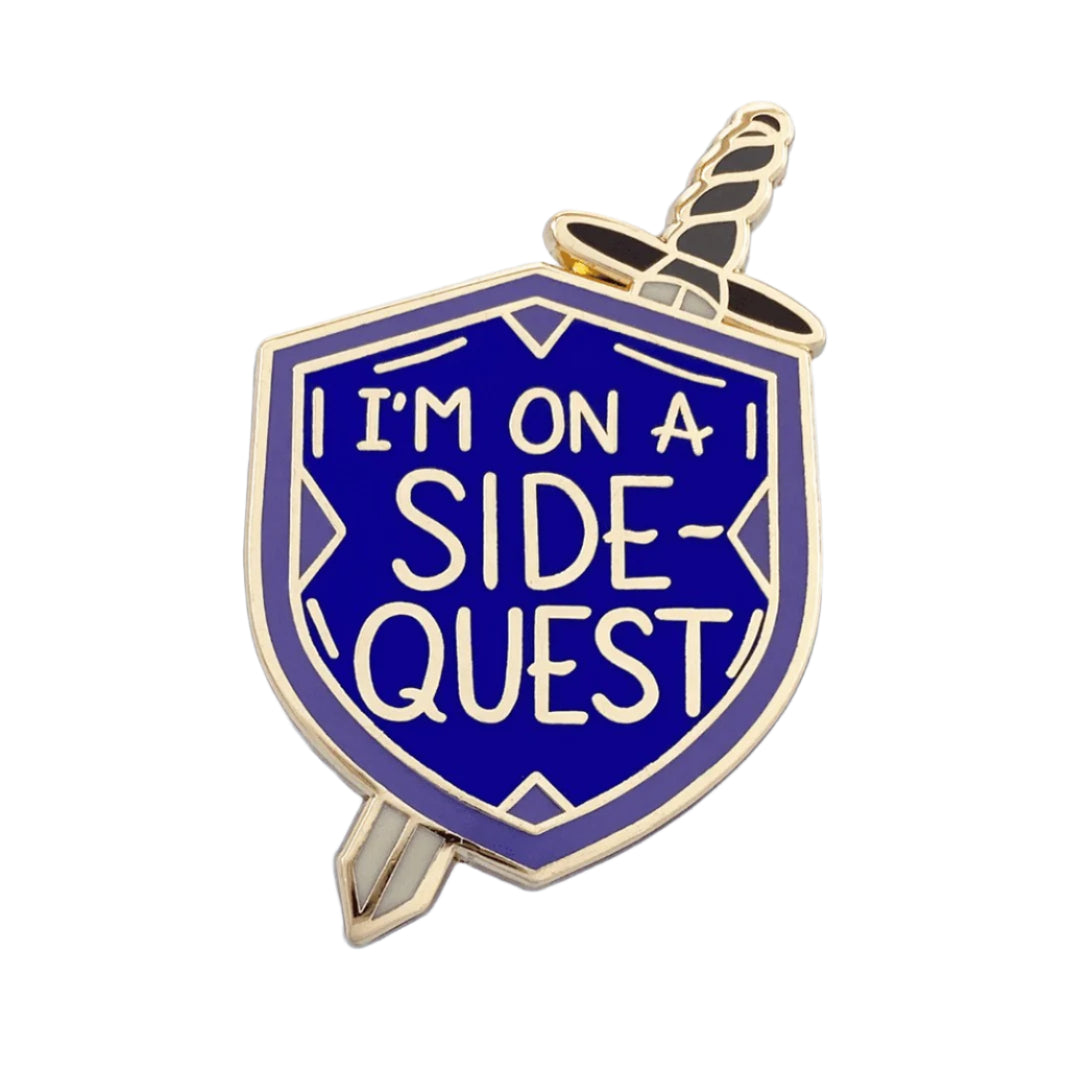 I’m on a Side Quest Pin - Lucky Skates