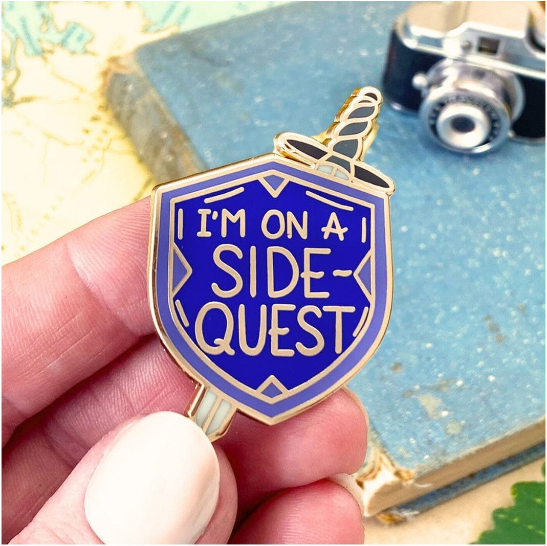 I’m on a Side Quest Pin - Lucky Skates