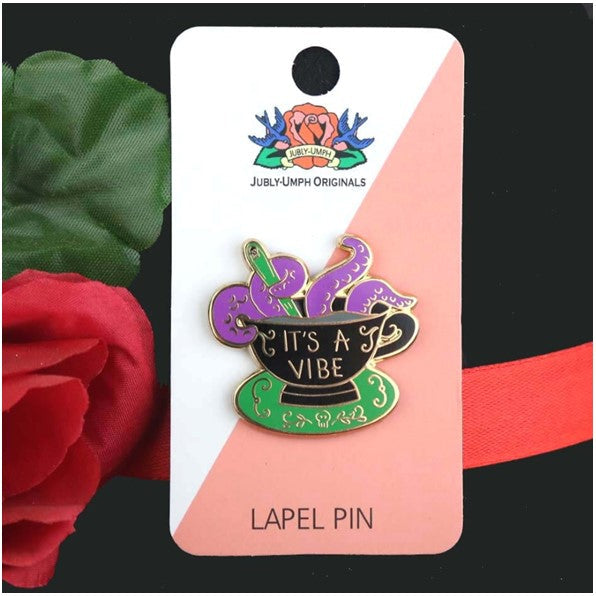 It's A Vibe Pin - Lucky Skates