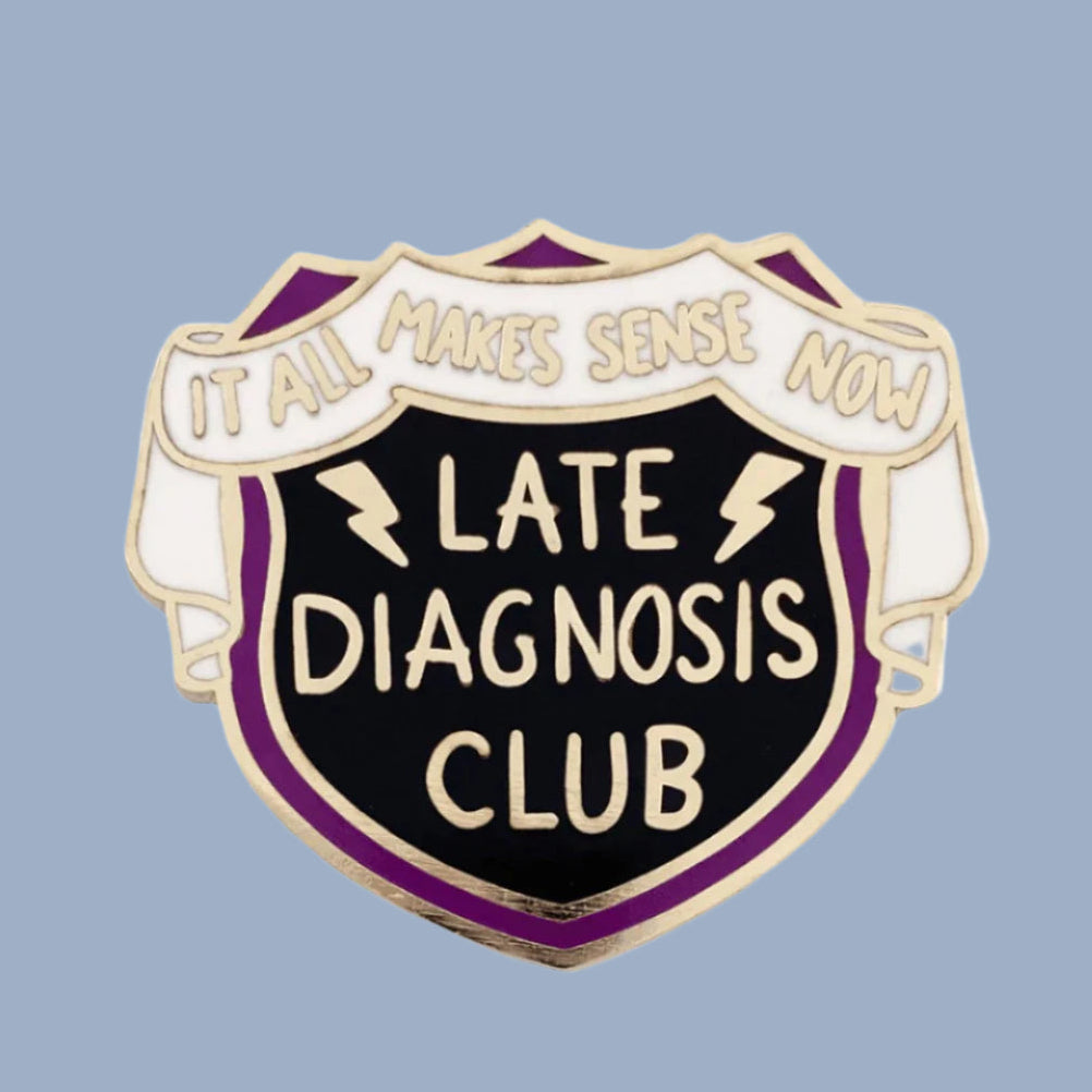 Jubly Umph Late Diagnosis Club Neuro Diverse Pin - Lucky Skates
