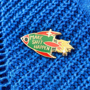 Jubly Umph Make Shit Happen Rocket Pin - Lucky Skates