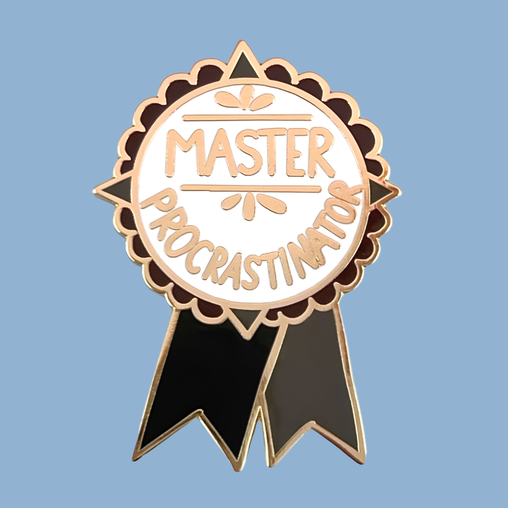 Jubly Umph Master Procrastinator Pin - Lucky Skates