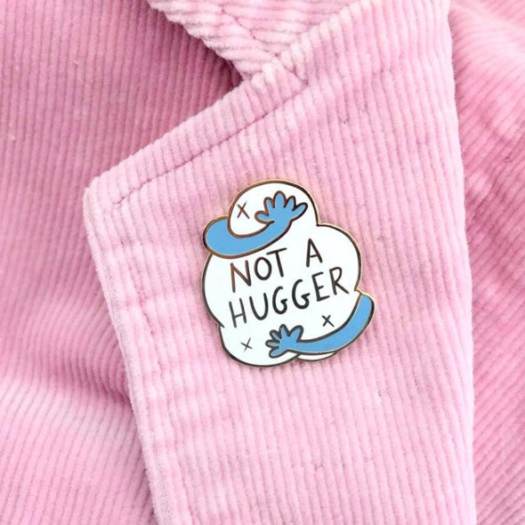 Jubly Umph Not a Hugger Pin - Lucky Skates
