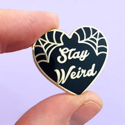 Jubly Umph Stay Weird Pin Black - Lucky Skates