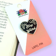 Jubly Umph Stay Weird Pin Black - Lucky Skates