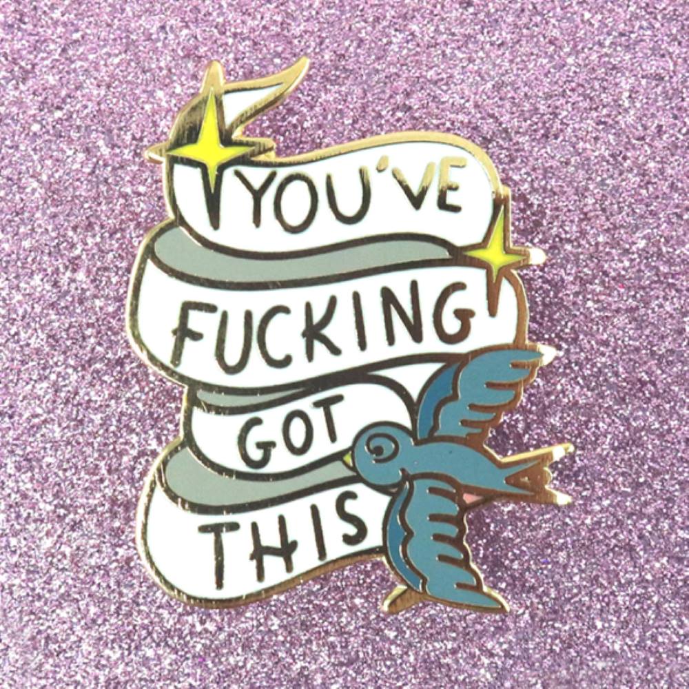 Jubly Umph You've F*cking Got This Pin - Lucky Skates 