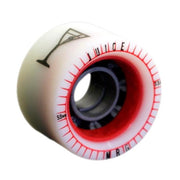 Juice Spiked Indoor Roller Skate Wheels White/Red - 4 Pack - Lucky Skates