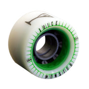 Juice Spiked Indoor Roller Skate Wheels White/Green - 4 Pack - Lucky Skates