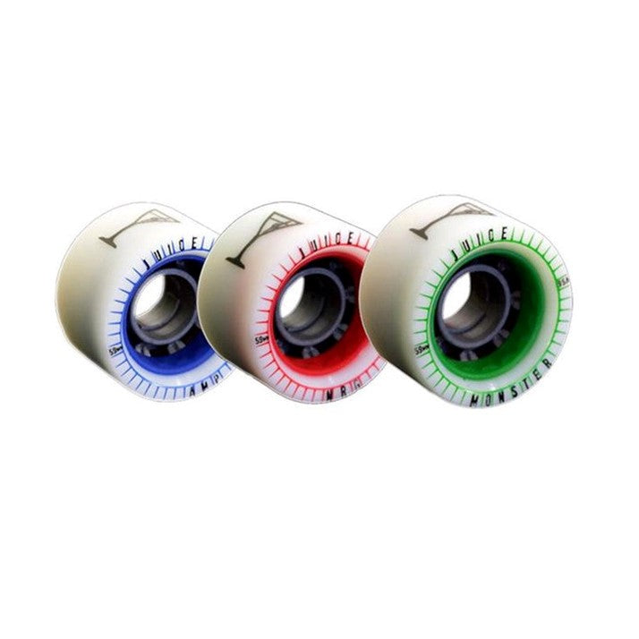 Juice Spiked Indoor Roller Skate Wheels White 59mm - Lucky Skates