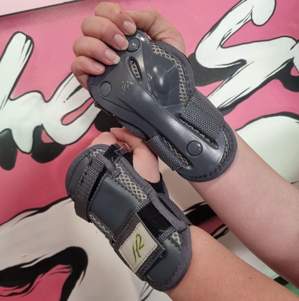 K2 Alexis Womens Grey Wrist Guards - Lucky Skates