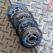 K2 Booster Indoor Outdoor Inline Skate Wheels 76mm 80A Clear 4 Pack - Lucky Skates 
