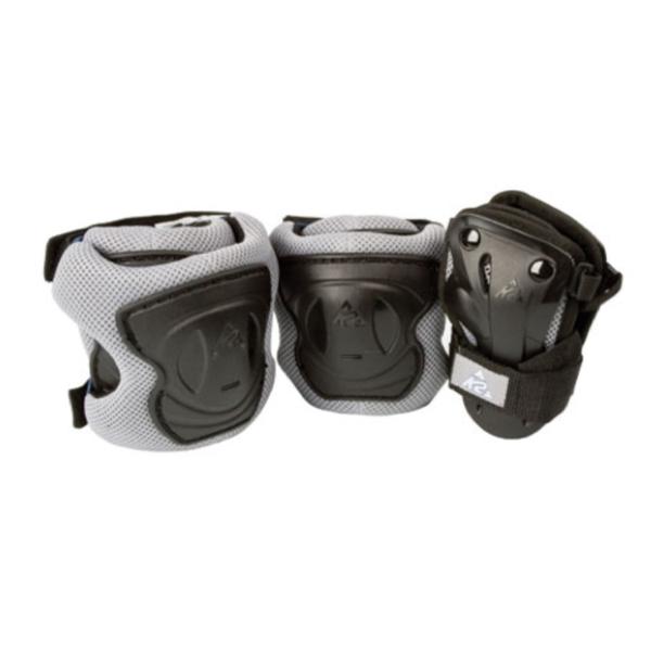 K2 Moto 3-Pack Mens Skate Padding knee pads, elbow pads, wrisst guards - Lucky Skates